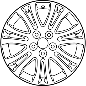 Toyota Sienna Spare Wheel - 42611-08140
