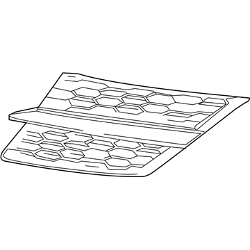 Toyota 53106-0R010 Grille