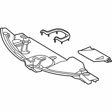 Toyota 53295-08020 Seal,  Cool Air Intake Duct