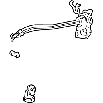 Toyota Prius Door Lock Actuator - 69030-47020