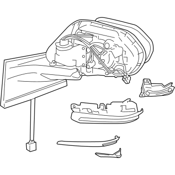 Toyota Prius AWD-e Car Mirror - 87910-47650