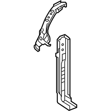 Toyota Sienna Radiator Support - 53202-08041