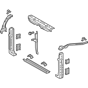 Toyota Sienna Radiator Support - 53201-08051