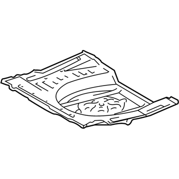 Toyota Floor Pan - 58311-0E903