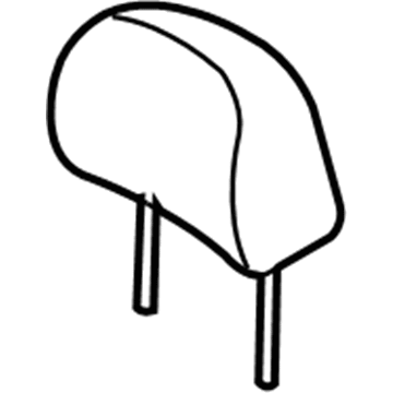 Toyota 71910-42110-E0 Headrest
