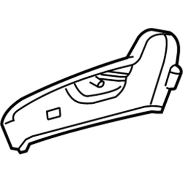 Toyota 71811-0R010-B0 Cushion Shield