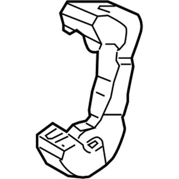 2013 Toyota Yaris Brake Caliper Bracket - 47722-52211