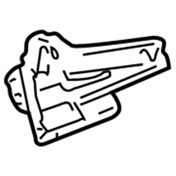 Toyota 57023-0C012 Mount Bracket, Passenger Side