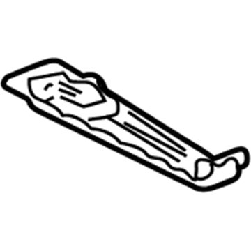 Toyota 57509-0C011 Floor Reinforcement, Driver Side