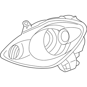 Toyota 81170-17220 Composite Headlamp, Driver Side