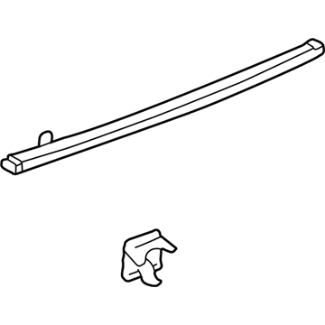 Toyota 75710-42010 Belt Weatherstrip, Passenger Side