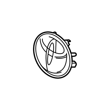 Toyota 53141-47011 Emblem