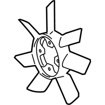 Toyota 4Runner Cooling Fan Assembly - 16361-75021