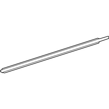 Toyota 75710-06180 Belt Molding, Passenger Side