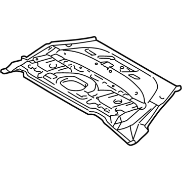 Toyota Echo Floor Pan - 58211-52903