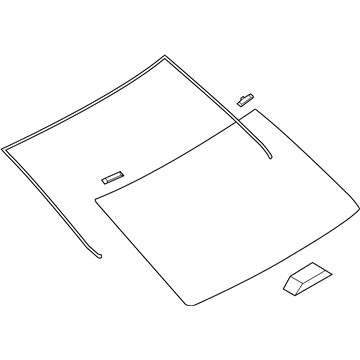 Scion 68105-WB003 Back Glass