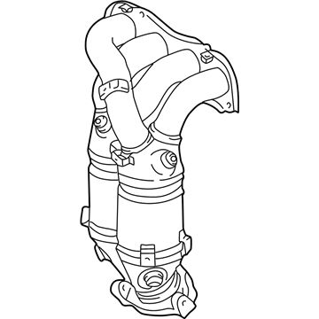Toyota 25051-28430 Manifold