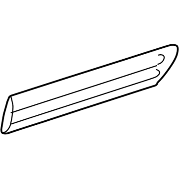 Toyota Sequoia Door Moldings - 75742-0C040-D0