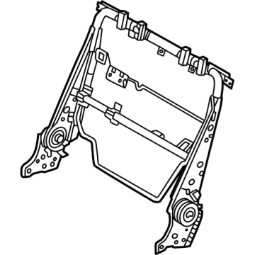 Toyota 79380-0C030 Seat Back Frame