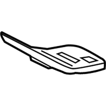 Toyota 55214-02120 Lower Insulator, Front