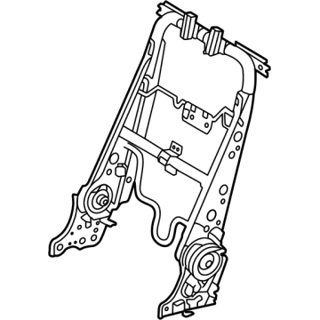 Toyota 79390-0C030 Seat Back Frame
