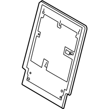 Toyota 71702-0C110-C0 Seat Back Panel