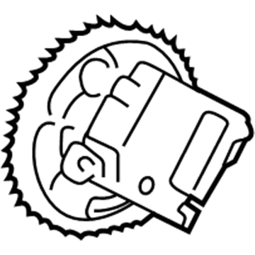 Toyota Sequoia Blend Door Actuator - 87106-0E160