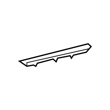 Toyota 64753-35040-C0 Finish Plate, Passenger Side
