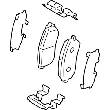 Toyota GR86 Brake Pad Set - SU003-10626