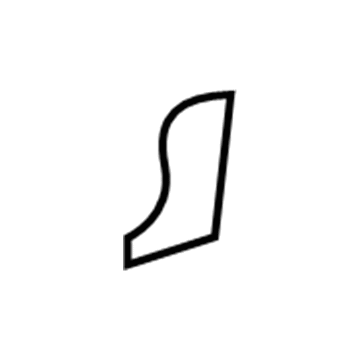 Toyota 75998-48010 Stone Guard, Lower Passenger Side