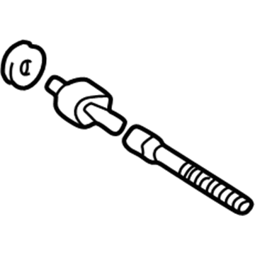 Toyota 45503-39135 End Sub-Assembly, Steering Rack, Inner