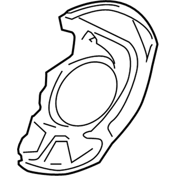 Toyota Highlander Backing Plate - 47782-0E010