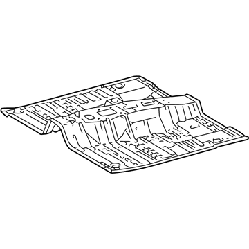 Toyota 4Runner Floor Pan - 58111-35090