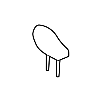 Toyota 71940-0E550-D0 Headrest
