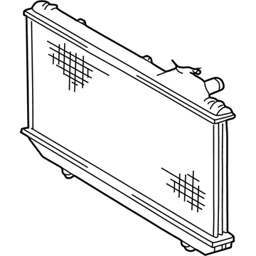 Toyota RAV4 Radiator - 16410-AZ053