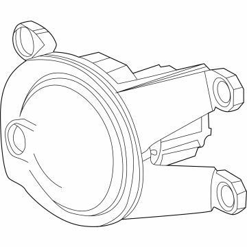 Toyota 81221-52120 Fog Lamp Assembly