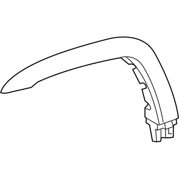 Toyota 53847-35906 Flare, Passenger Side