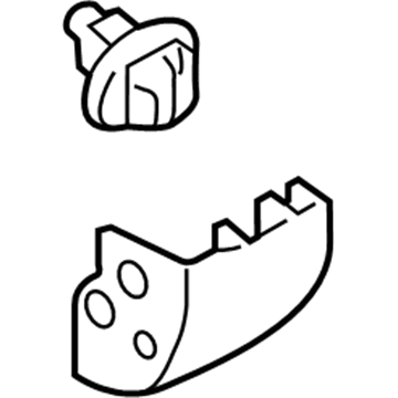 Toyota 75857-35010 Rocker Molding, Passenger Side