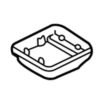 Toyota 87853-24020-C0 Base, Inner Rear View