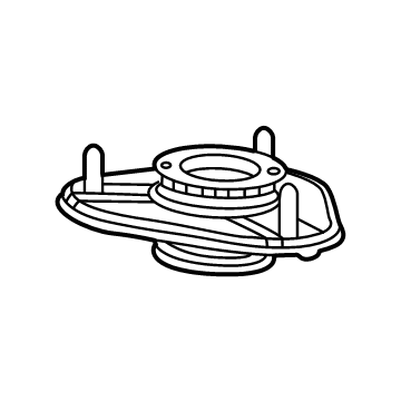 Toyota Prius Shock And Strut Mount - 48609-47070