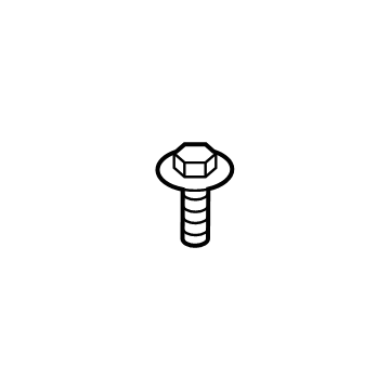 Toyota 90159-60621 Inner Grille Screw