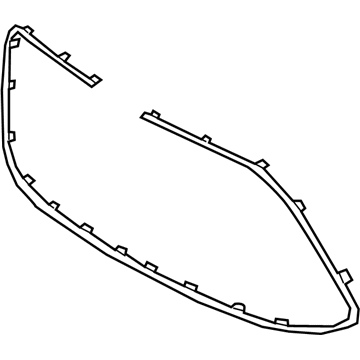 Toyota 52711-02300 Finish Molding