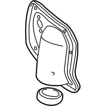 Toyota Tundra Steering Column Cover - 45025-0C010
