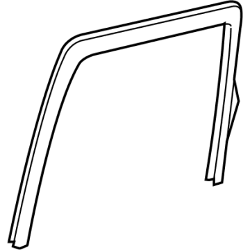 Toyota Tundra Window Run - 68142-0C081