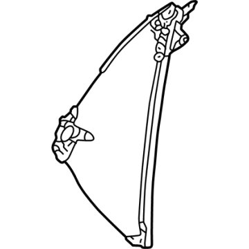 Toyota Sequoia Window Regulator - 69803-0C051
