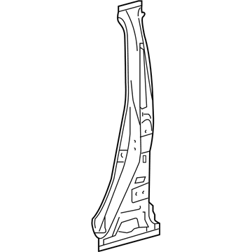 Toyota 61304-06080 Center Pillar Reinforcement