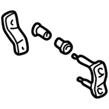 Toyota Leaf Spring Shackle - 04483-04050