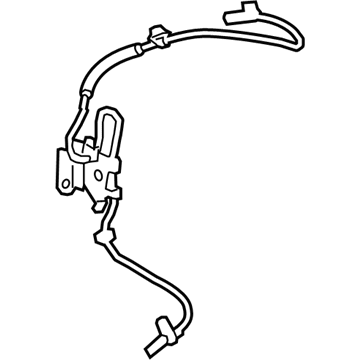 Toyota 89516-47090 ABS Sensor, Passenger Side