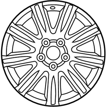 Toyota Avalon Spare Wheel - 42611-AC091
