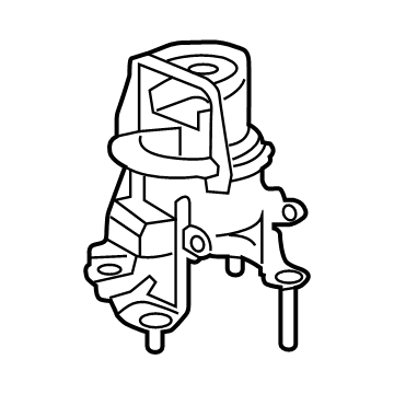 Toyota RAV4 Engine Mount - 12371-F0080
